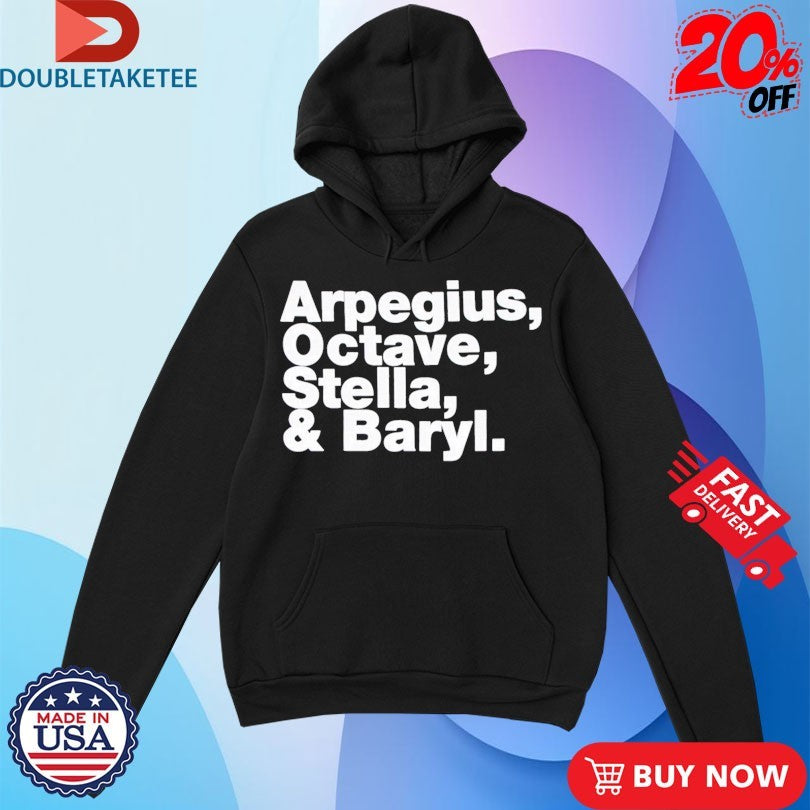 Daft Punk Arpegius Octave Stella And Baryl Crescendolls Roll Call Shirts