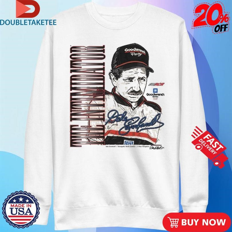 Official Dale Earnhardt The Intimidator Goodwrench Shirts