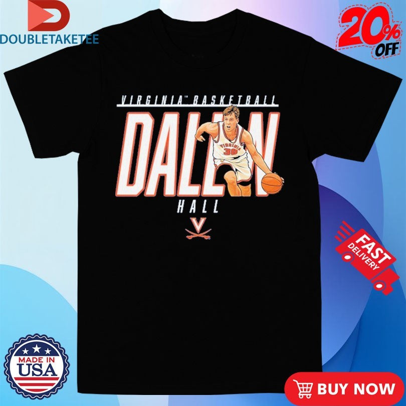 Official Dallin Hall Virginia Cavaliers Basketball Player Shirts