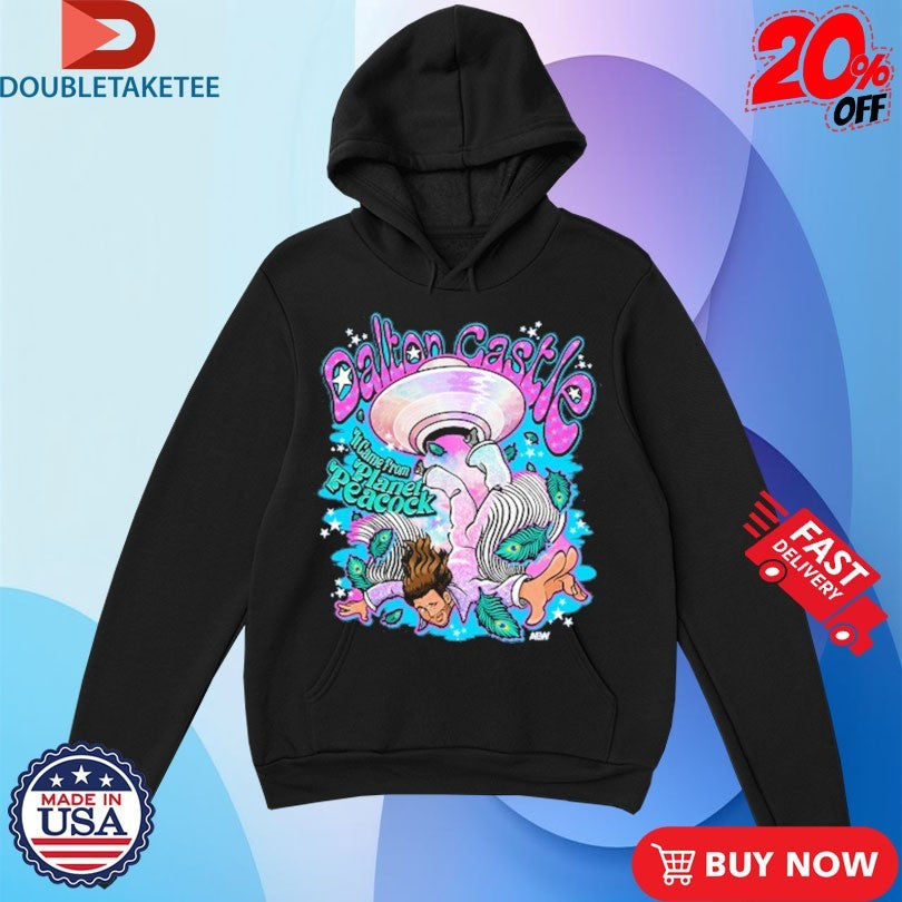 Official Dalton Castle Came From Planet Peacock Shirts