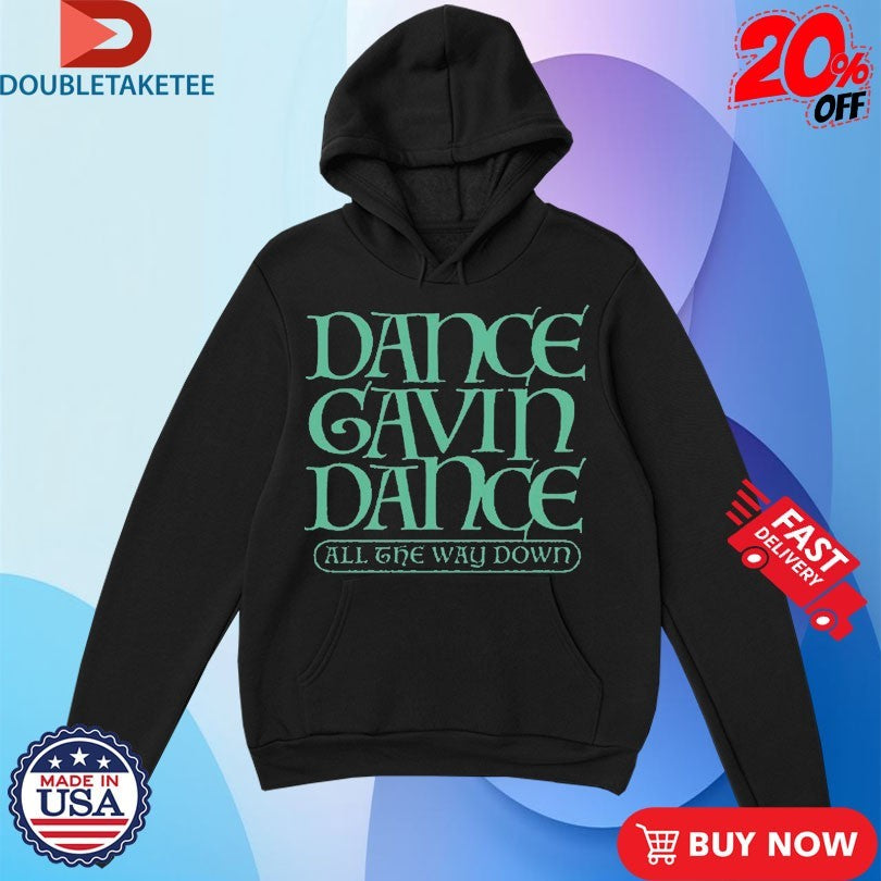 Official Dance Gavin Dance All The Way Down Celtic Logo Shirts