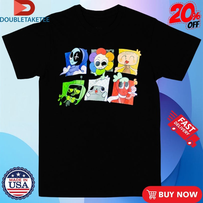 Official Dandy’s World And Mains Character Shirts