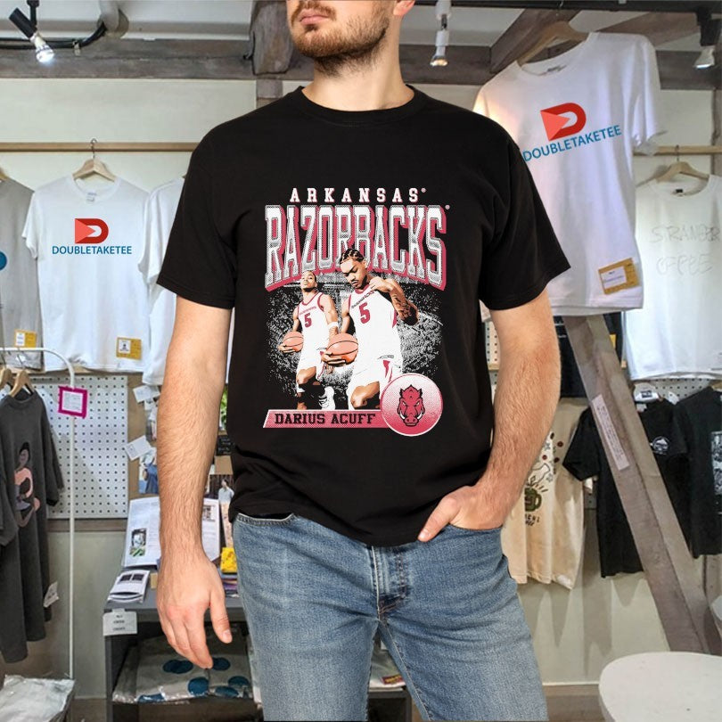 Official Darius Acuff Player Arkansas Razorbacks Shirts