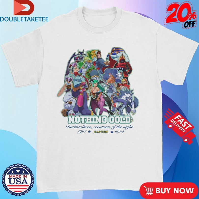Darkstalkers Creatures Of The Night 1997 2024 3 Cast Nothing Gold Shirts