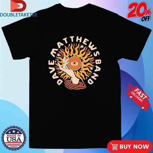 Official Dave Matthews Band Sun Hand Shirts