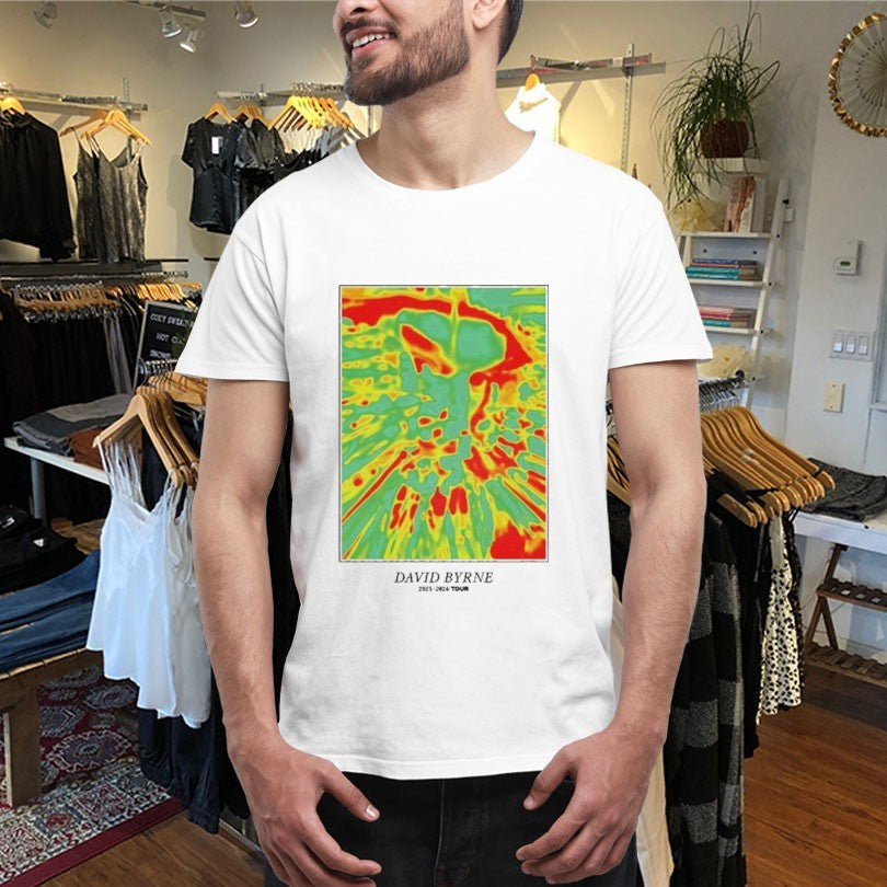 Official David Byrne Who Is The Sky 2025 2026 Tour Shirts