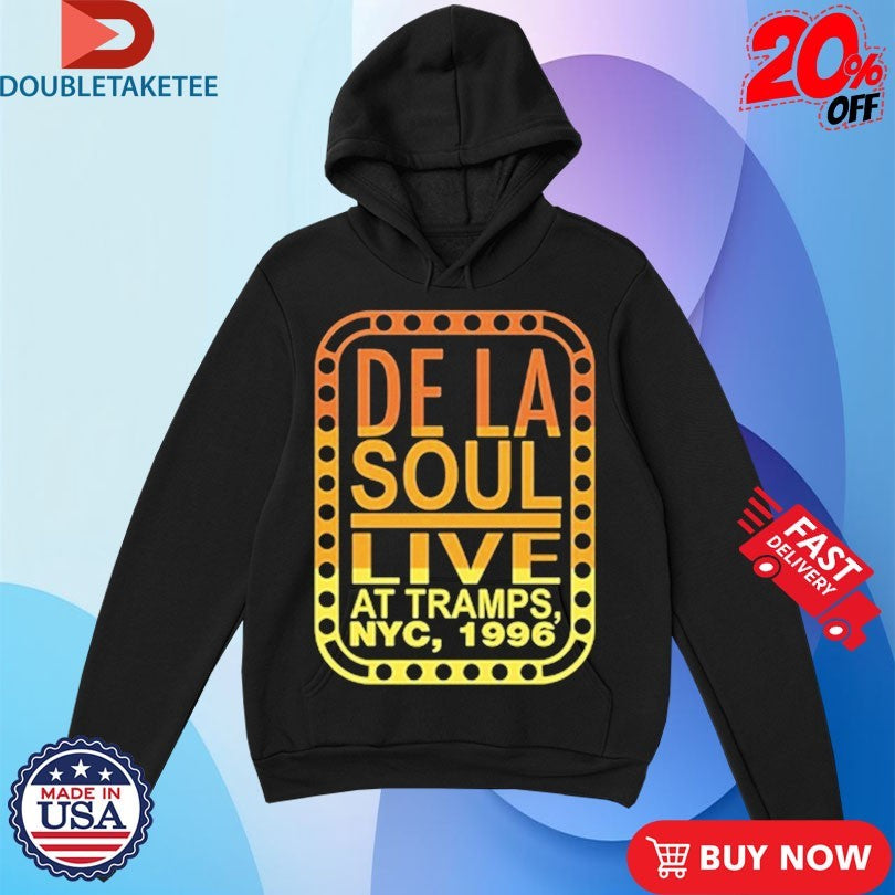 Official De La Soul Live At Tramps NYC 1996 Shirts