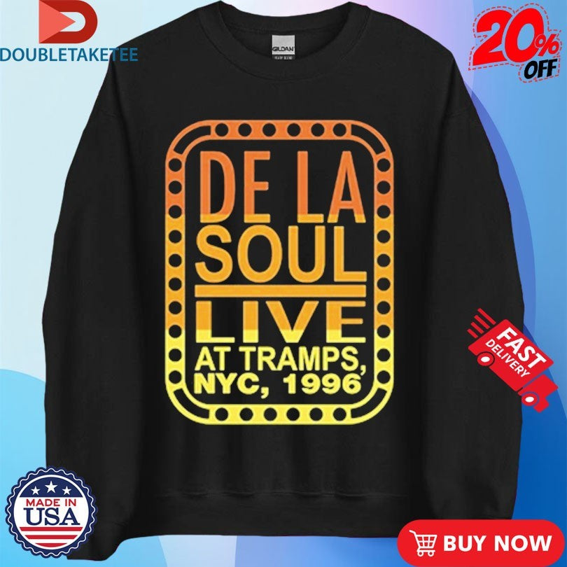 Official De La Soul Live At Tramps NYC 1996 Shirts