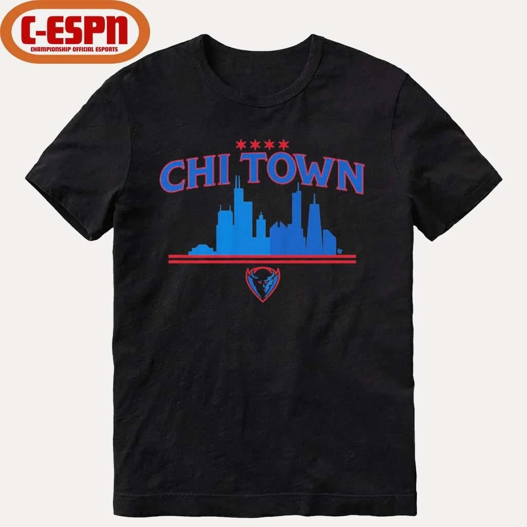 Official DePaul Blue Demons Chi Town T-Shirt