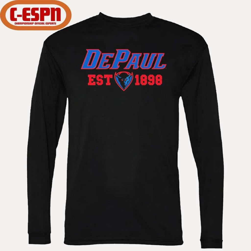 Official DePaul Blue Demons Established T-Shirt