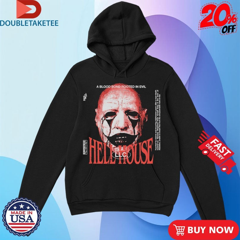 Official Dead Meat X Hell House A Blood Bond Rooted In Evil Shirts