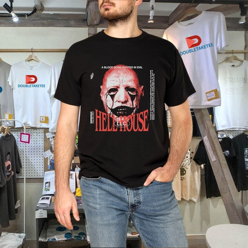Official Dead Meat X Hell House A Blood Bond Rooted In Evil Shirts