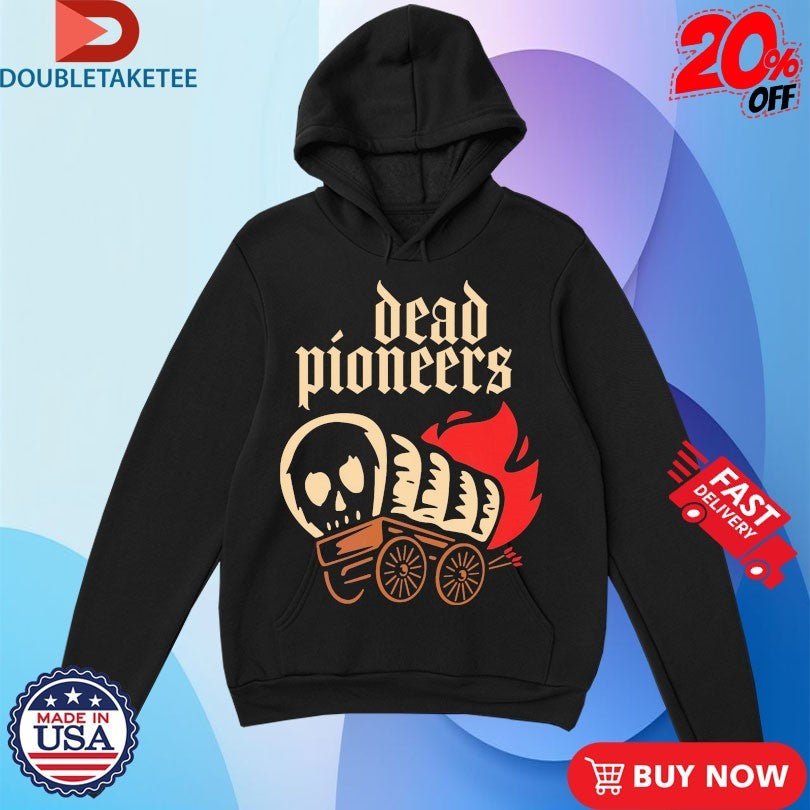 Official Dead Pioneers Burning Wagon Shirts