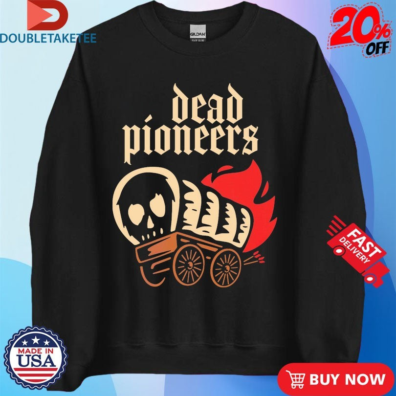 Official Dead Pioneers Burning Wagon Shirts