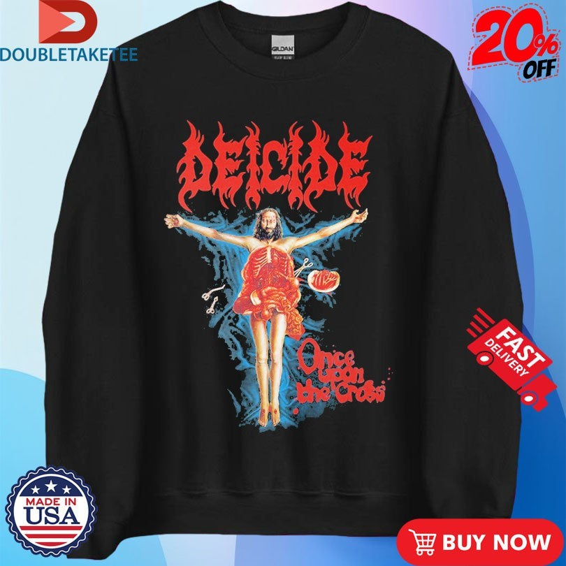 Official Deicide Uncensored Once Upon The Cross Shirts