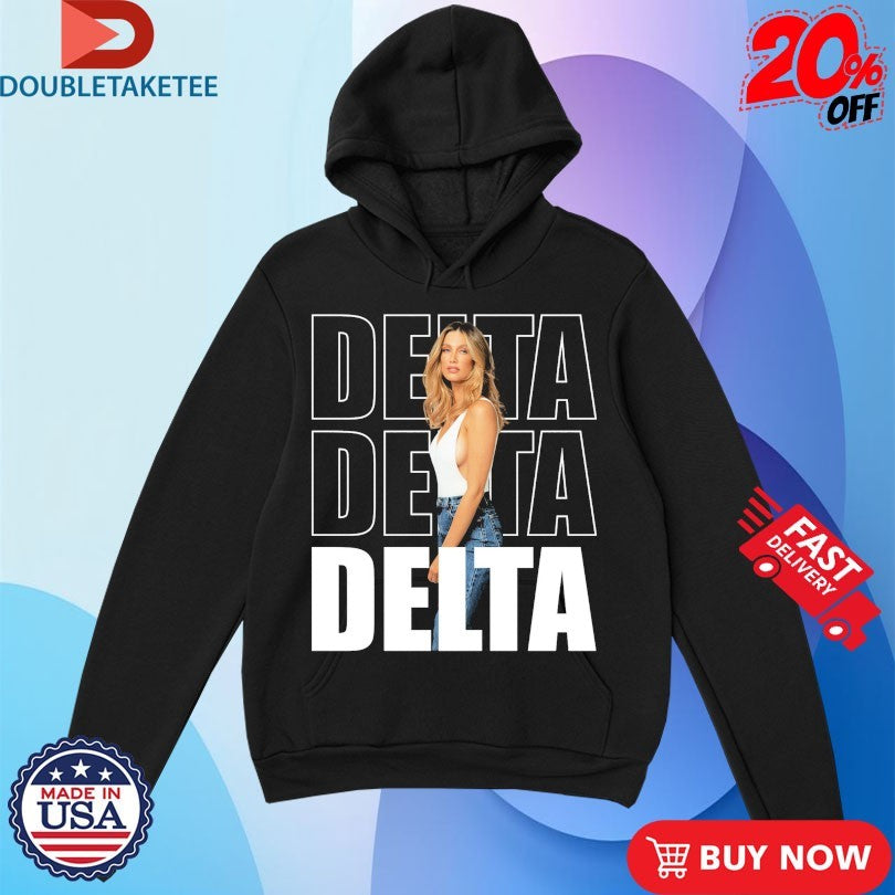 Official Delta Goodrem Delta Repeat Logo Shirts