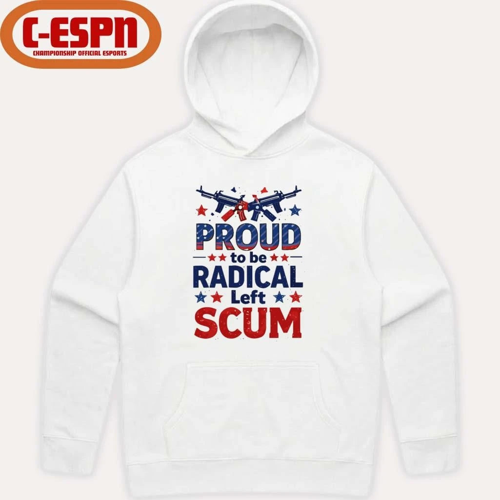 Official Democracy Proud To Be Radical Left Scum Shirt