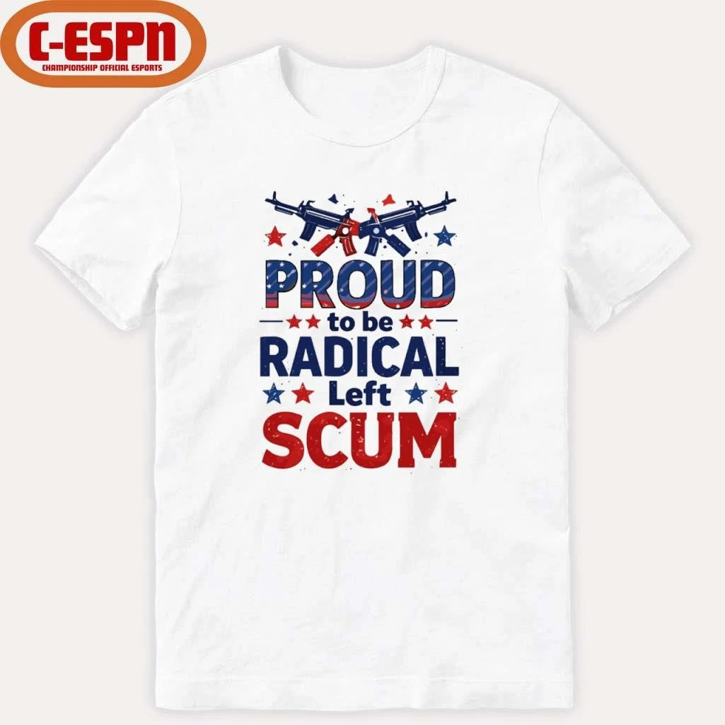 Official Democracy Proud To Be Radical Left Scum Shirt
