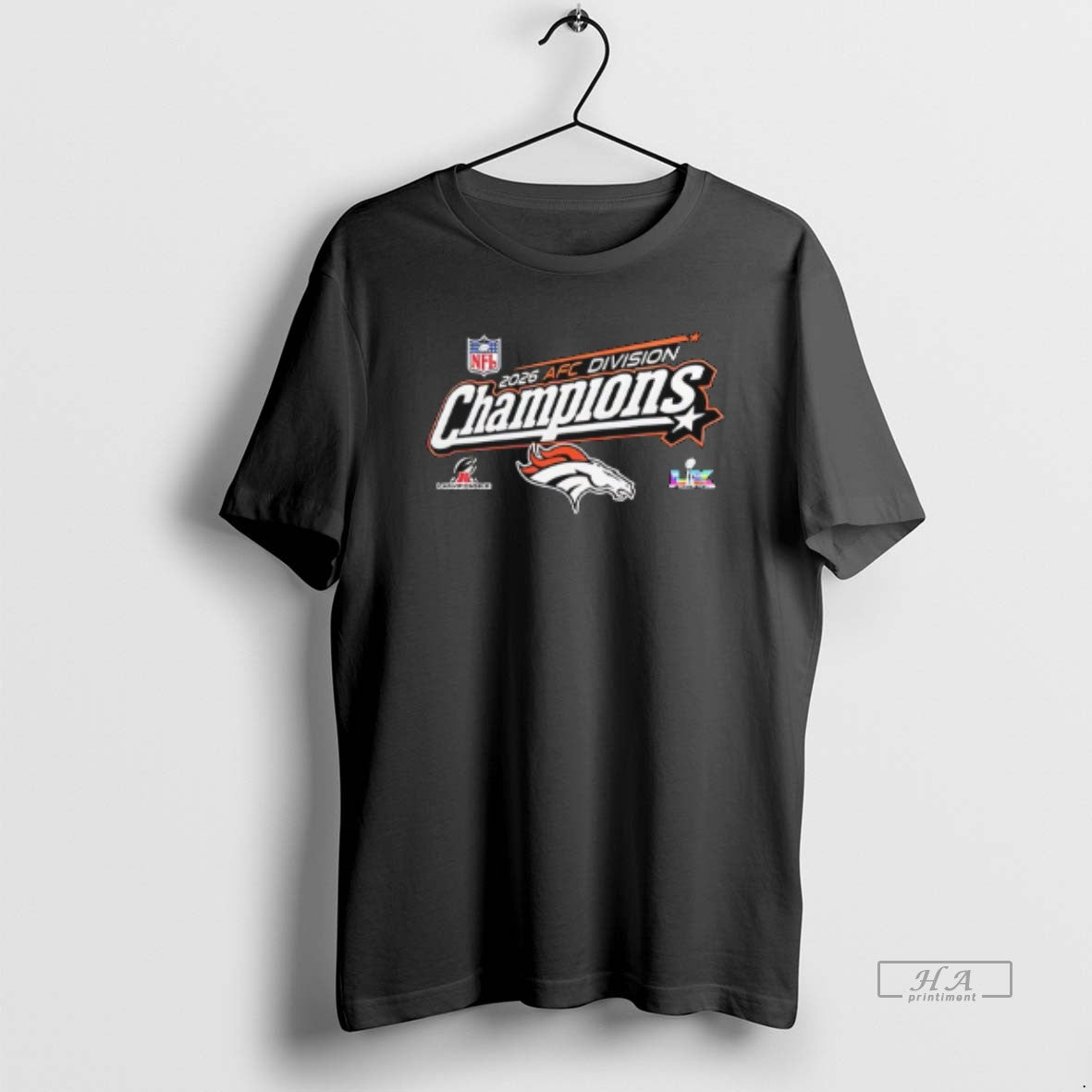 Official Denver Broncos 2026 Afc Divisional Champions T-Shirts, Hoodie, Sweatshirt | ZylaModa.com