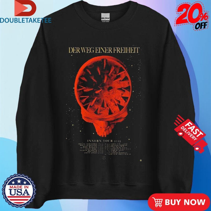 Official Der Weg Einer Freiheit Innern Tour 2025 Shirts