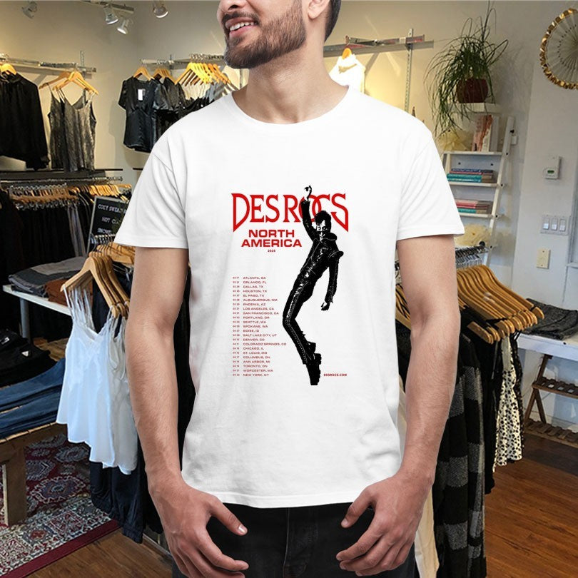 Official Des Rocs North America 2026 Tour Shirts