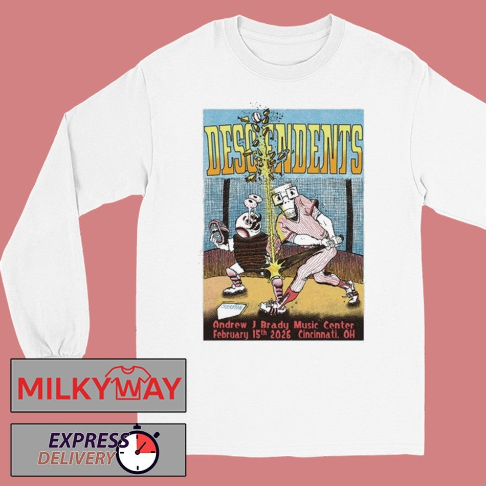 Descendents Feb 15 2026 Cincinnati OH Shirt