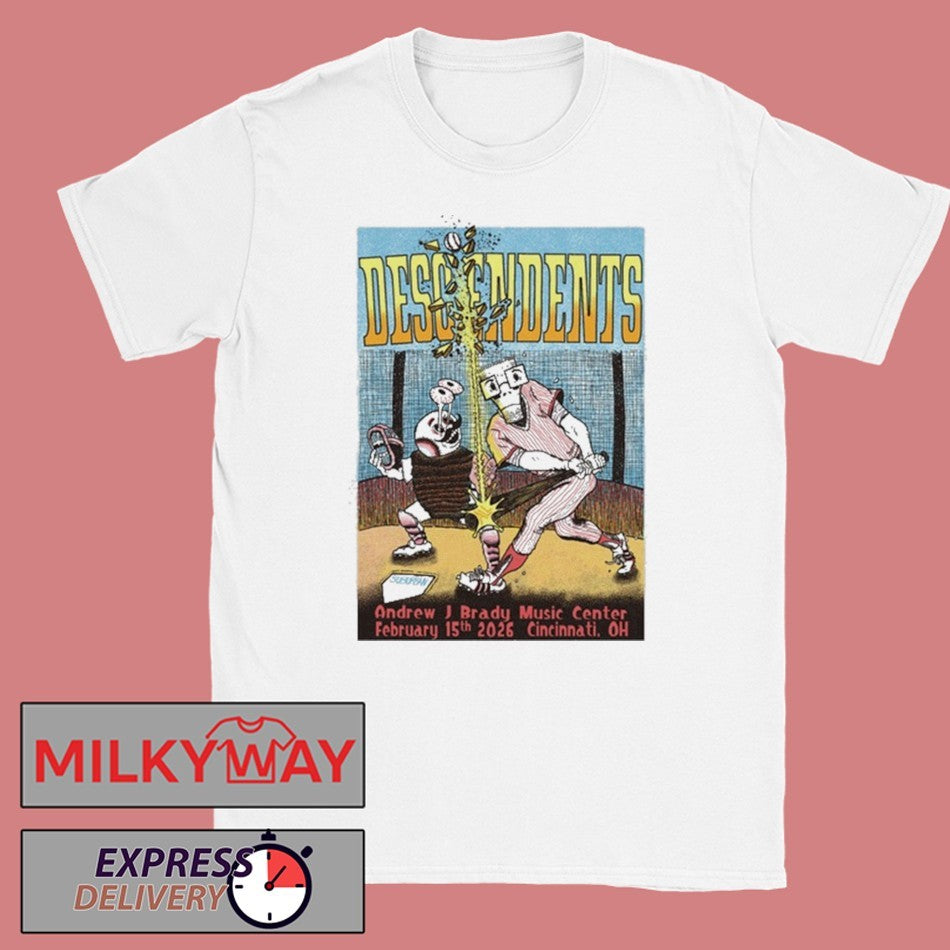 Descendents Feb 15 2026 Cincinnati OH Shirt