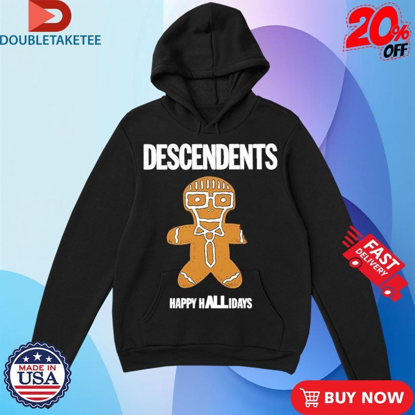 Official Descendents Happy Hallidays Merry Christmas Shirts