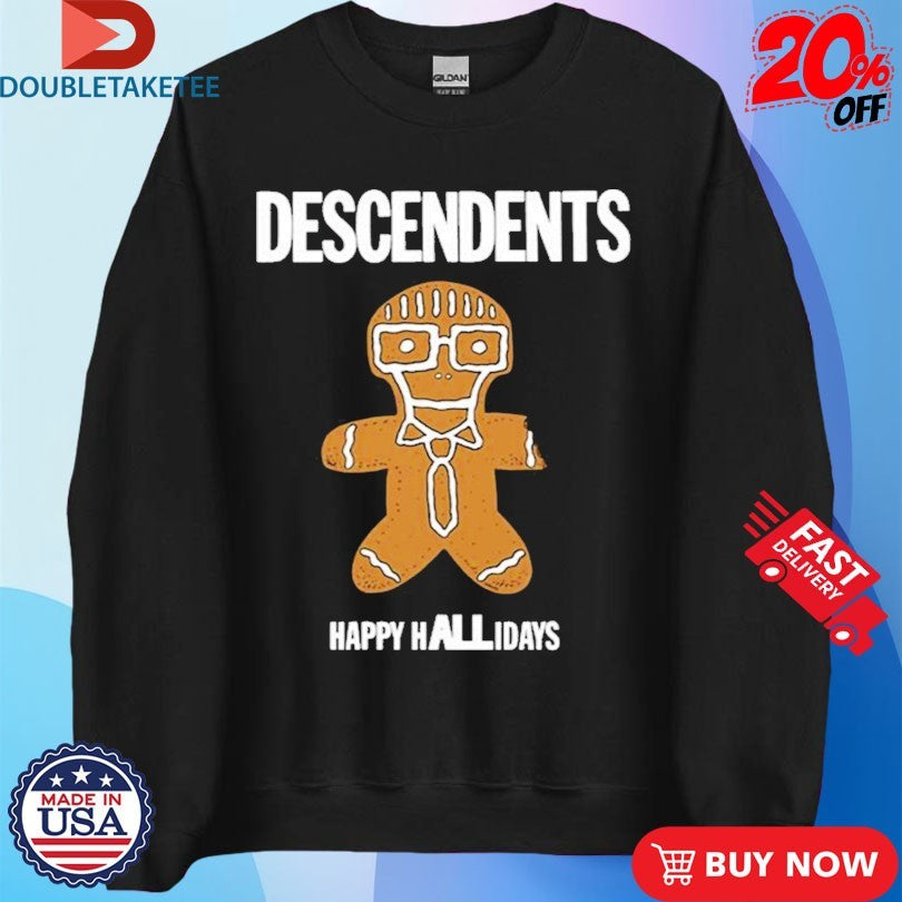 Official Descendents Happy Hallidays Merry Christmas Shirts