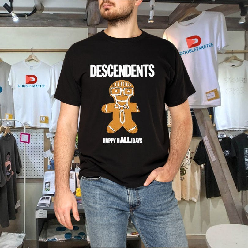 Official Descendents Happy Hallidays Merry Christmas Shirts