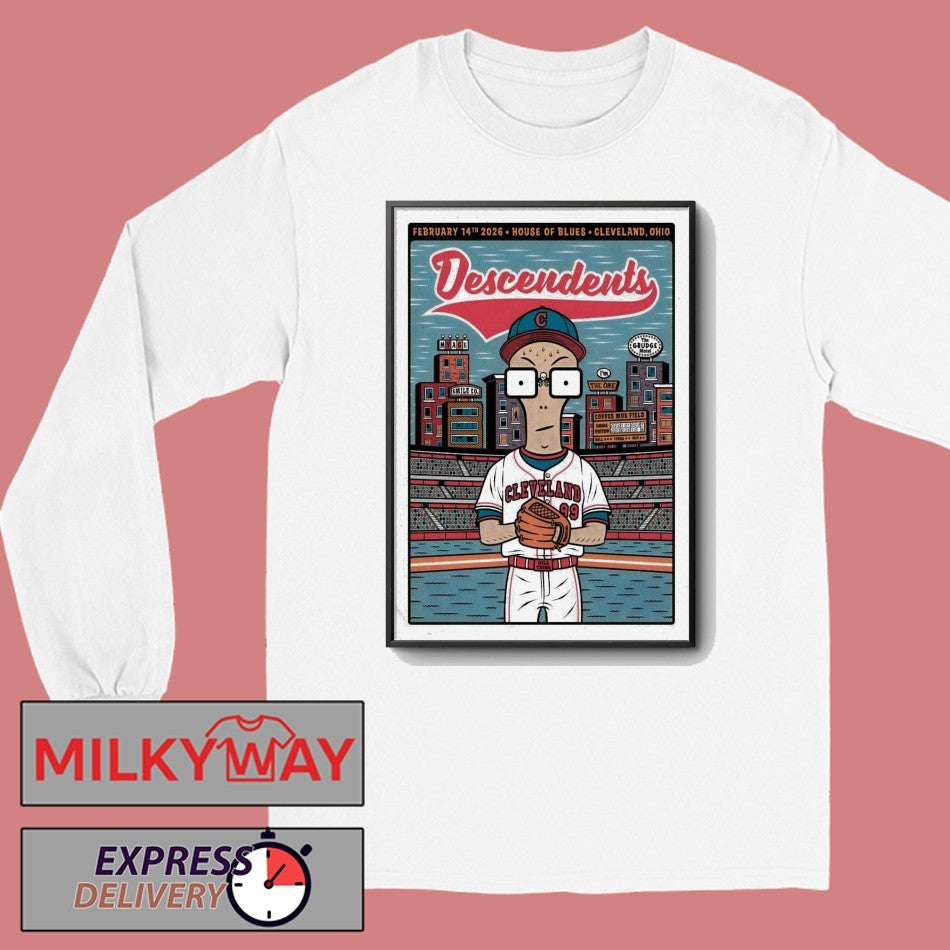 Descendents In Cleveland OH On February 14 2026 Poster shirt