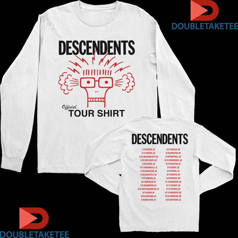 Official Descendents Official Tour Shirt 2025 Dates Shirts
