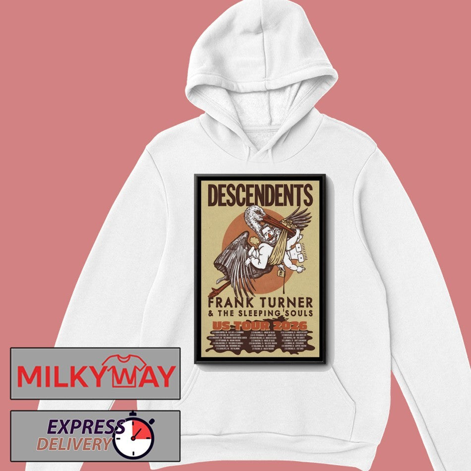 Descendents Tour 2026 US Poster shirt
