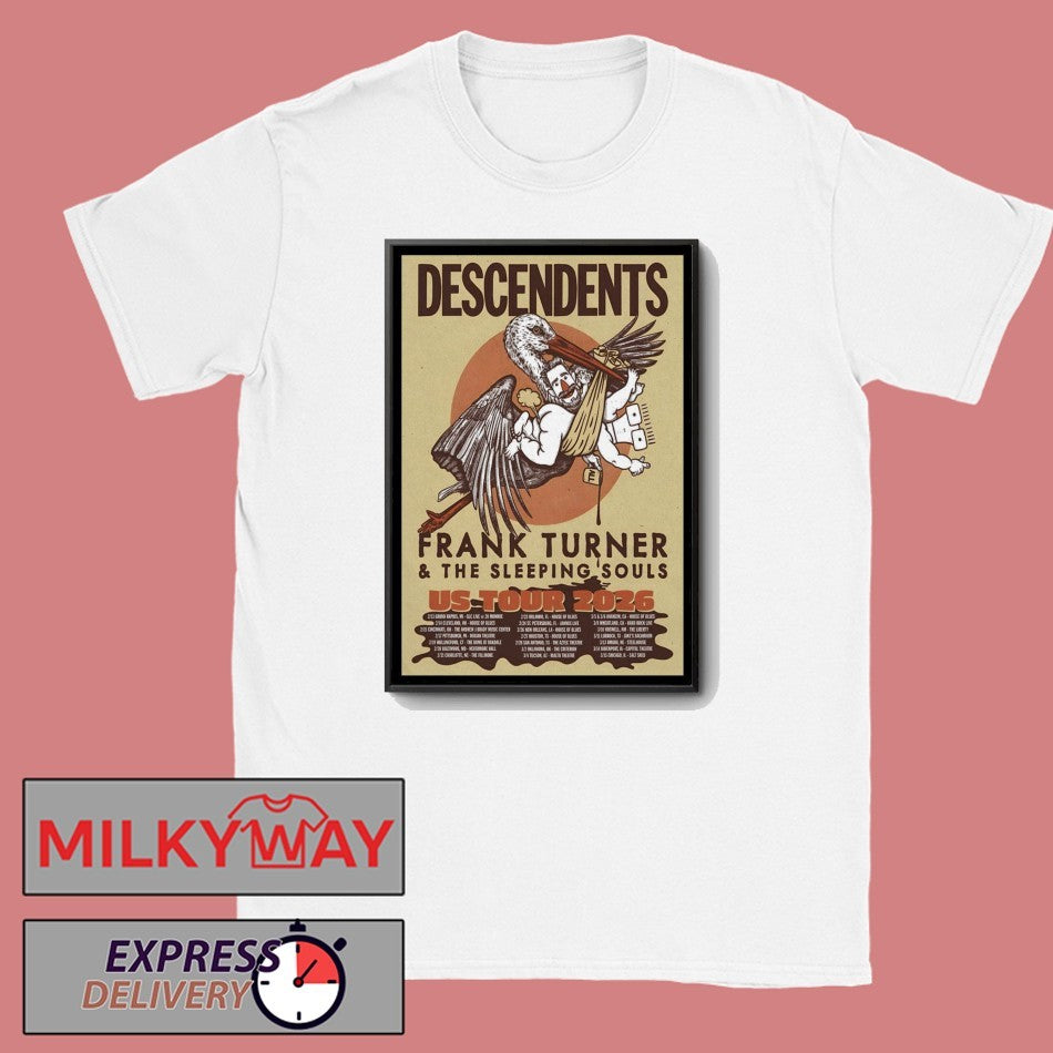 Descendents Tour 2026 US Poster shirt