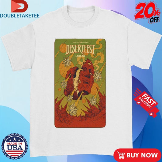 Official Desertfest Fall Tour 2025 London Shirts