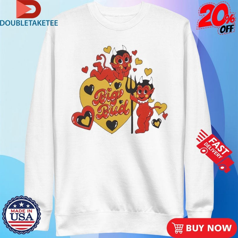 Devil Big Bud Heart Big Bud Press Shirts