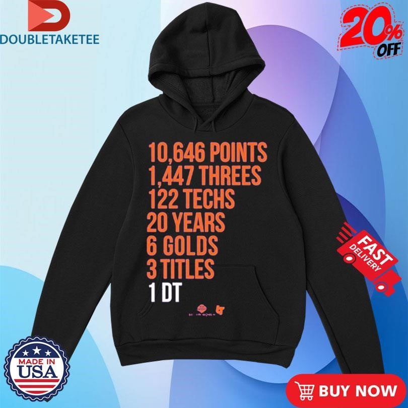 Official Diana Taurasi GOAT Stats Shirts
