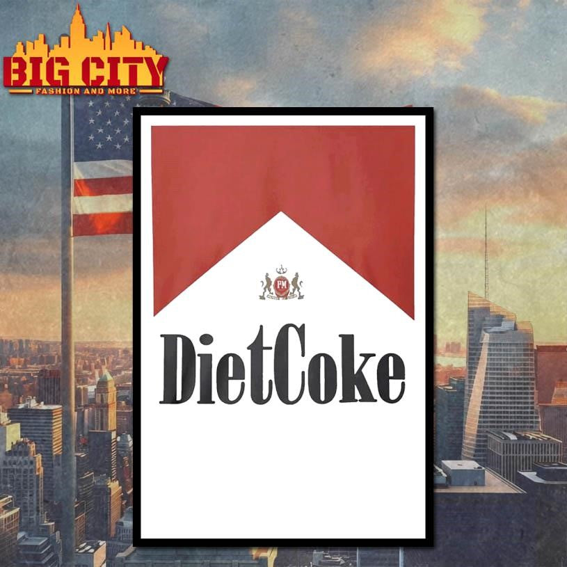 Official Diet Coke Marlboro Shirt
