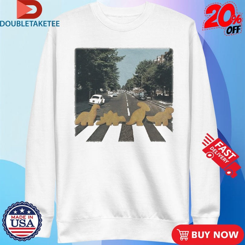 Official Dino Nugget Abbey Road Shirts