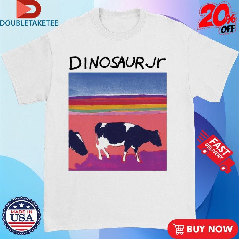 Official Dinosaur Jr Without A Sound Cows Shirts