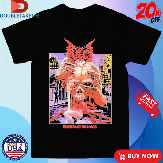 Official Direct Fulci Duck Face Killings Shirts