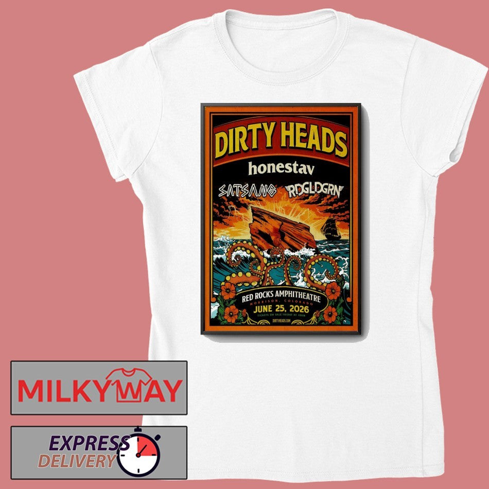 Dirty Heads Jun 25 2026 In Morrison CO Poster shirt