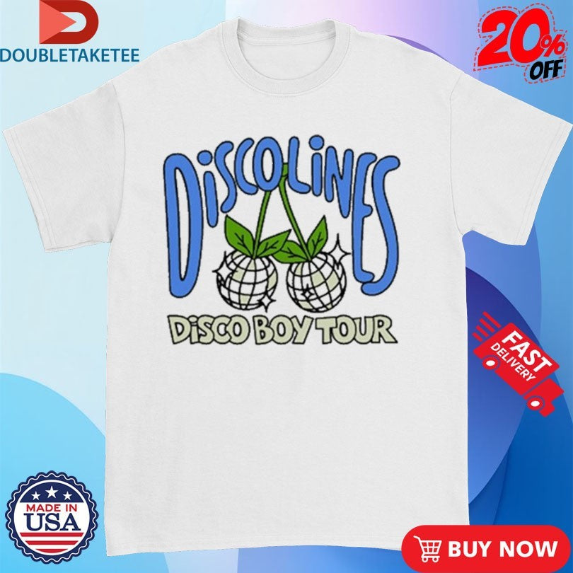 Official Disco Lines Disco Boy Tour Shirts