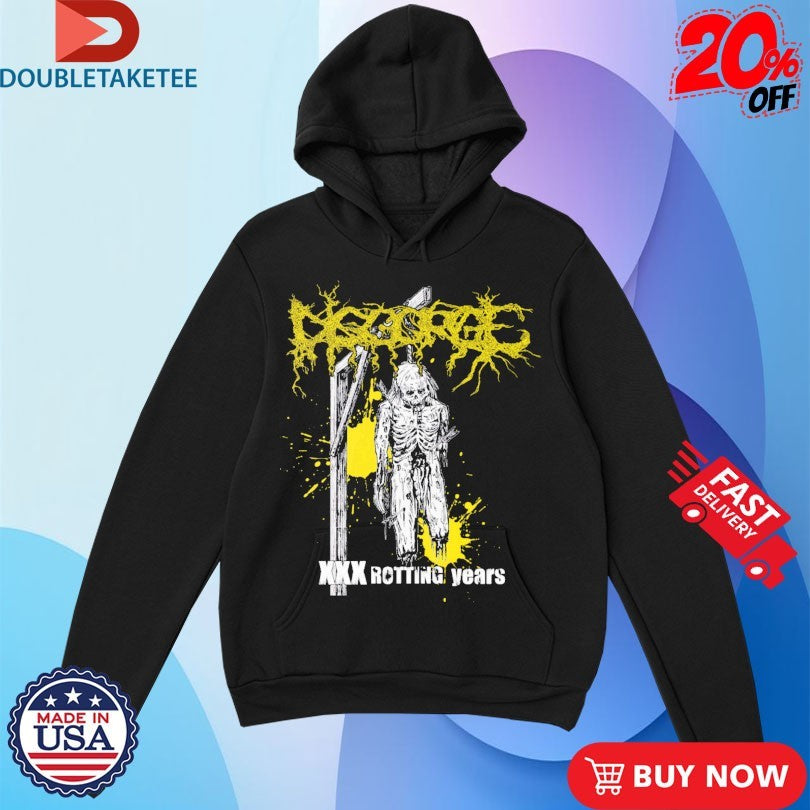 Official Disgorge XXX Rotting Years Shirts