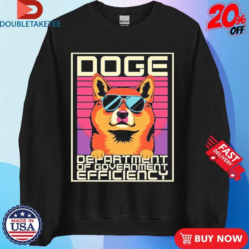 Official Doge Department Of Government Efficiency Shirts