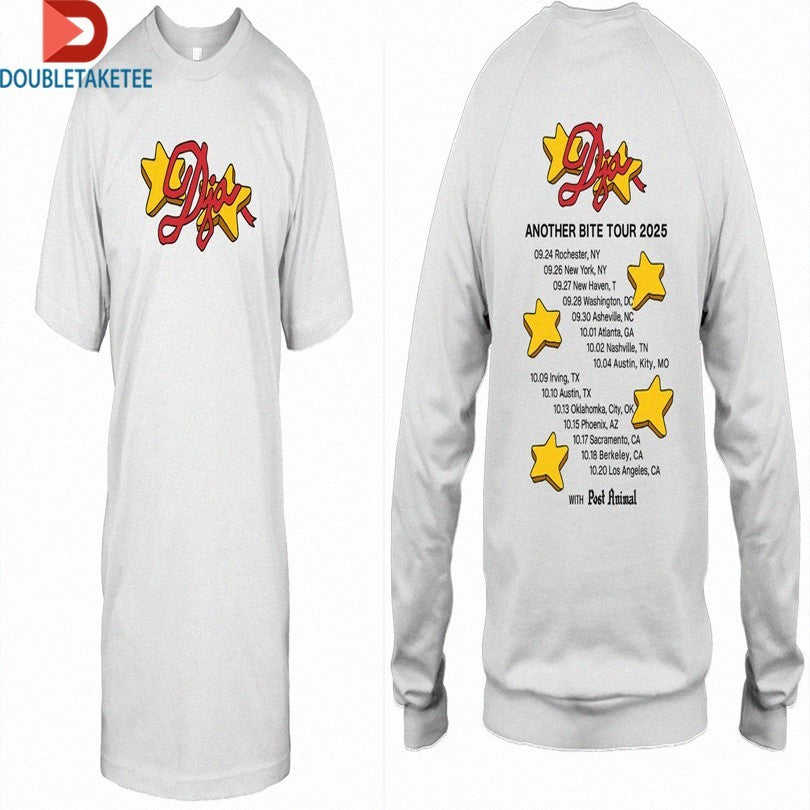 Official Djo Another Bite Tour 2025 Post Animal Shirts