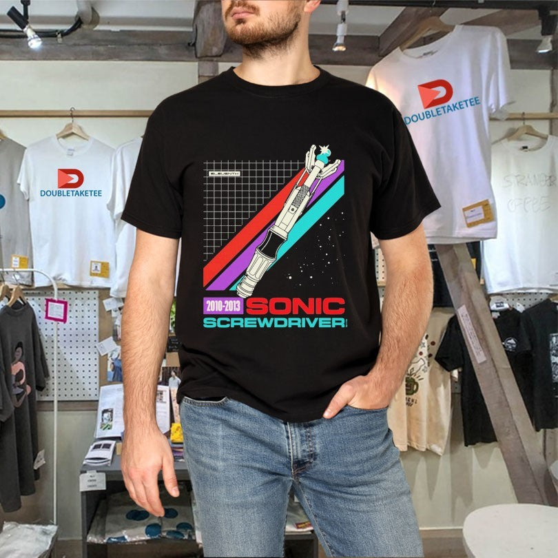 Official Doctor Who Sonic Screwdriver Eleventh Shirts