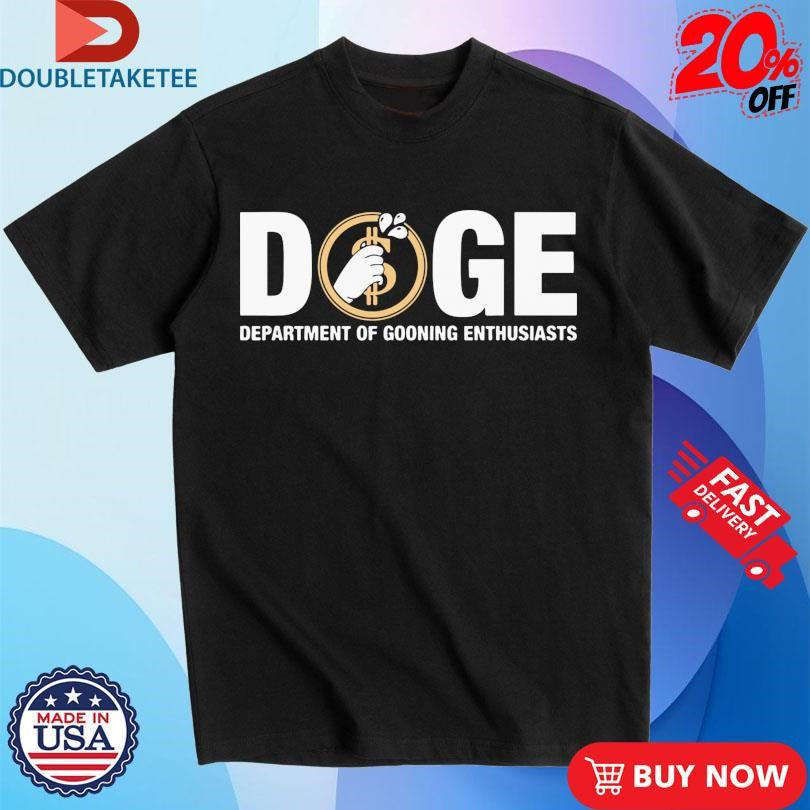 Official Doge Department of Gooning Enthusiasts Shirts
