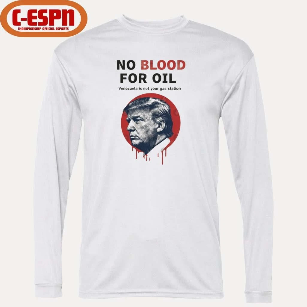 Official Donald Trump No Blood For Oil T-Shirt