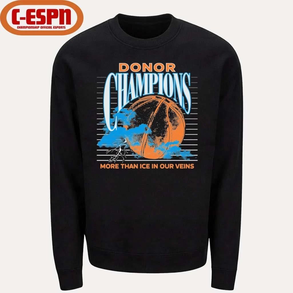 Official Donor Champions Take the Court Shirt